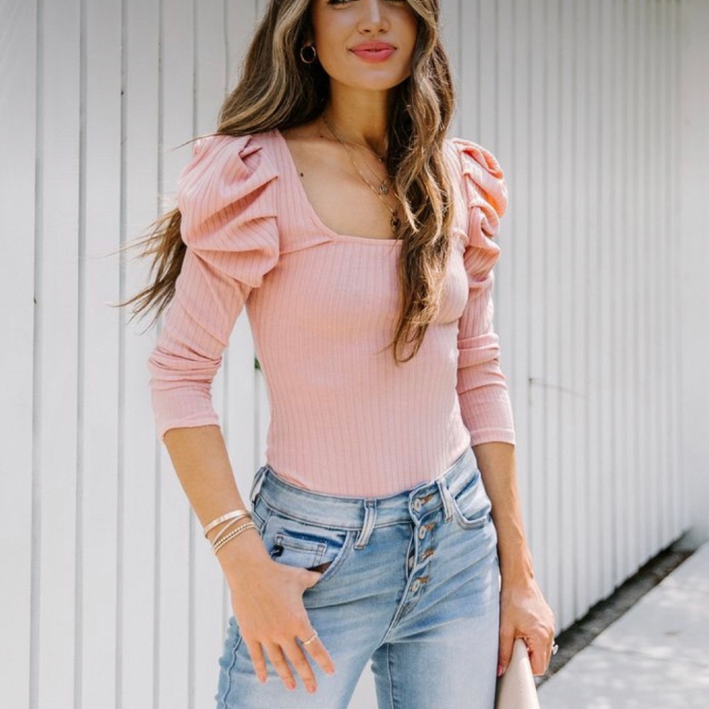 Vici Puff Sleeve Bodysuit